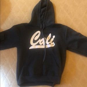 Dark grey California hoodie